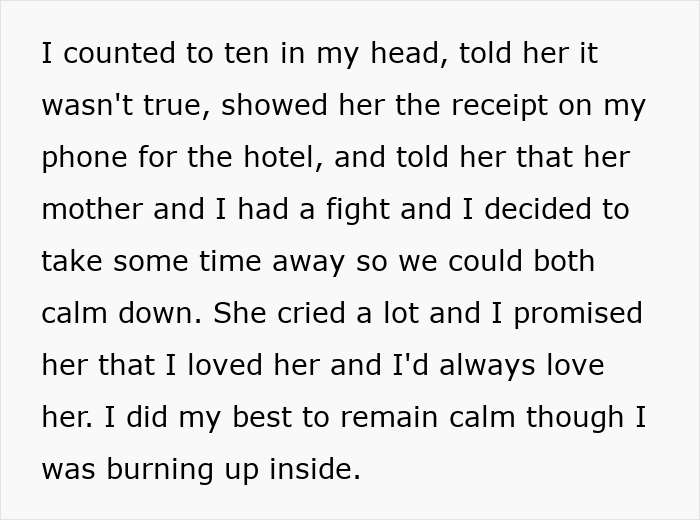 Text excerpt describing a husband agreeing to an open marriage to allow his wife to reconnect with her ex. Text excerpt describing a husband agreeing to an open marriage to allow his wife to reconnect with her ex.