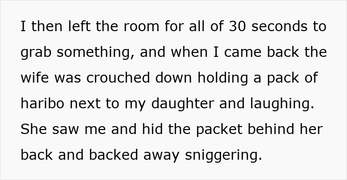 Woman furious as BIL and his wife laugh, crouched holding candy beside her 2-year-old daughter Woman furious as BIL and his wife laugh, crouched holding candy beside her 2-year-old daughter