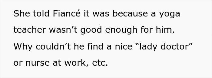 Text describing a woman hiding her finances from her mother-in-law and conflict over being a yoga teacher. Text describing a woman hiding her finances from her mother-in-law and conflict over being a yoga teacher.