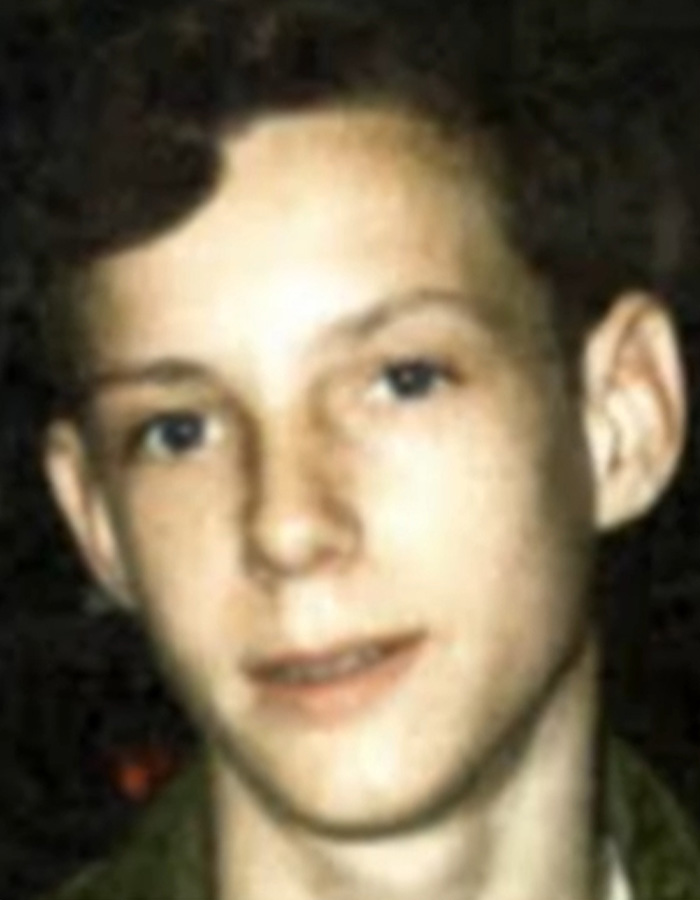 Grainy portrait of a young man, representing Dallas missing person case closure and Texas detective investigation Grainy portrait of a young man, representing Dallas missing person case closure and Texas detective investigation