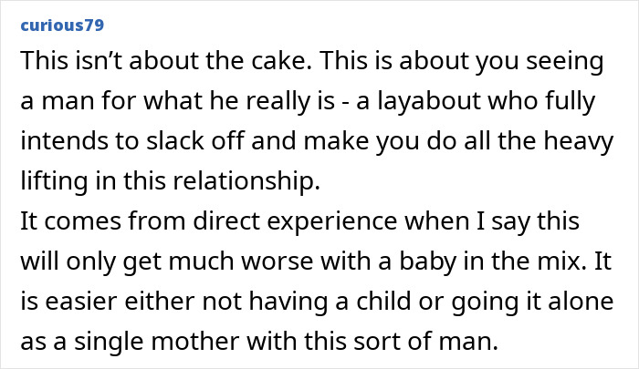 Comment on man eats pregnant partner’s craving treat, revealing relationship struggles and concerns about future with baby. Comment on man eats pregnant partner’s craving treat, revealing relationship struggles and concerns about future with baby.