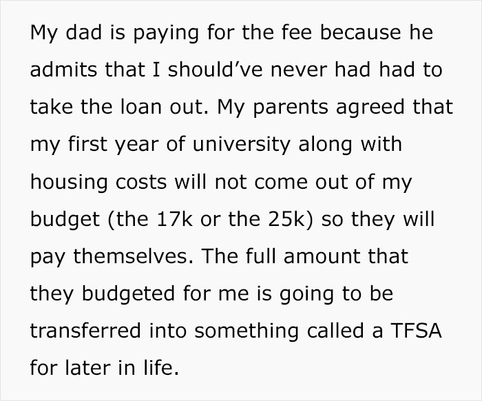 Text excerpt discussing a woman witnessing her sister turn into a bridezilla and the family meeting that follows.