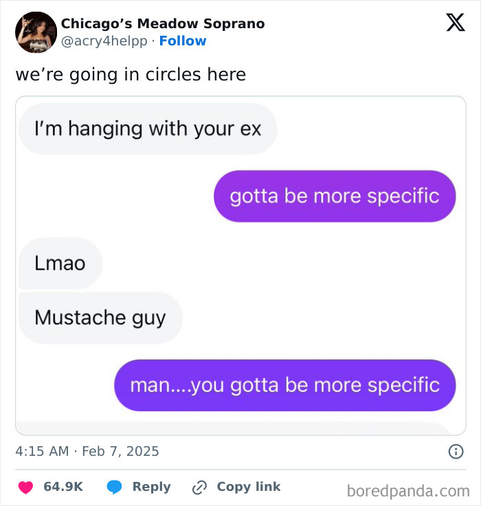 Screenshot of hilarious text conversation showing people needed to screenshot funny texts for others to laugh too.