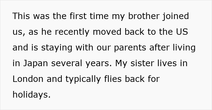 Text describing family tension with woman appalled by mom enabling chauvinist brother, causing family drama and gaslighting. Text describing family tension with woman appalled by mom enabling chauvinist brother, causing family drama and gaslighting.