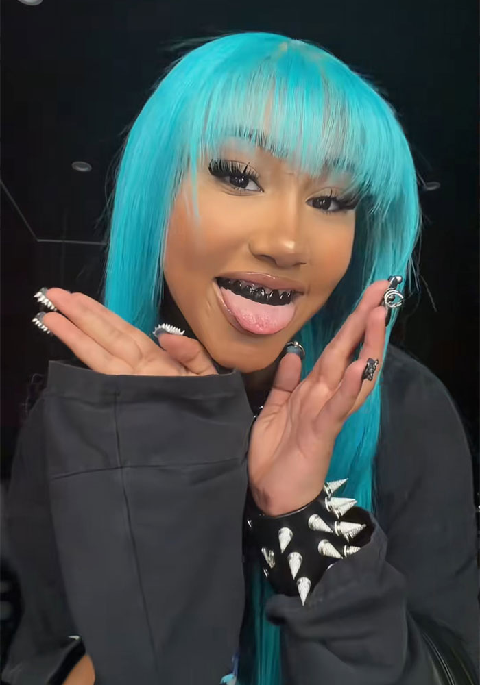 North West, 12, Shows Off New Piercings And Blackened Teeth In Video As Fans Slam Kim Kardashian North West, 12, Shows Off New Piercings And Blackened Teeth In Video As Fans Slam Kim Kardashian