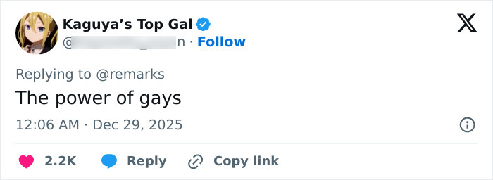 Screenshot of a social media reply mentioning a comment related to Stranger Things star Noah Schnapp and Will Byers. Screenshot of a social media reply mentioning a comment related to Stranger Things star Noah Schnapp and Will Byers.