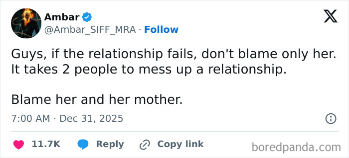 Screenshot of a funny tweet joking about relationships, shared as part of 100 funny screenshots to distract you.