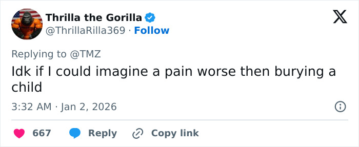 Tweet expressing grief over the discovery of Victoria Tommy Lee Jones' daughter&rsquo;s body found in hotel incident.