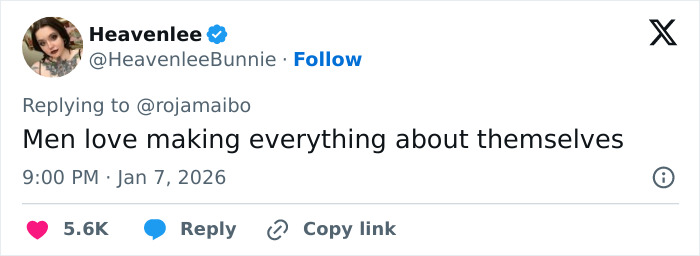 Screenshot of a tweet from Heavenlee responding to online trolling related to a woman’s viral breast reduction story. Screenshot of a tweet from Heavenlee responding to online trolling related to a woman’s viral breast reduction story.