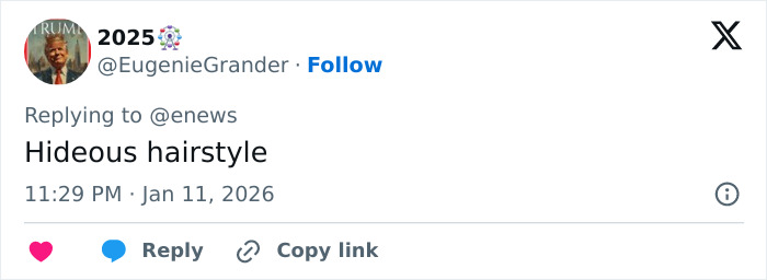 Fans reacting to Selena Gomez and Benny Blanco’s Golden Globes look, calling it a disgusting mess on social media.