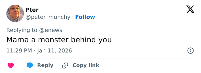 Tweet from user Pter reacting to Selena Gomez and Benny Blanco's Golden Globes look described as a disgusting mess. Tweet from user Pter reacting to Selena Gomez and Benny Blanco's Golden Globes look described as a disgusting mess.