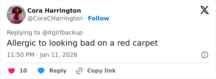 Elle Fanning at Golden Globes with electric head hairstyle, sparking divided fan reactions on social media.