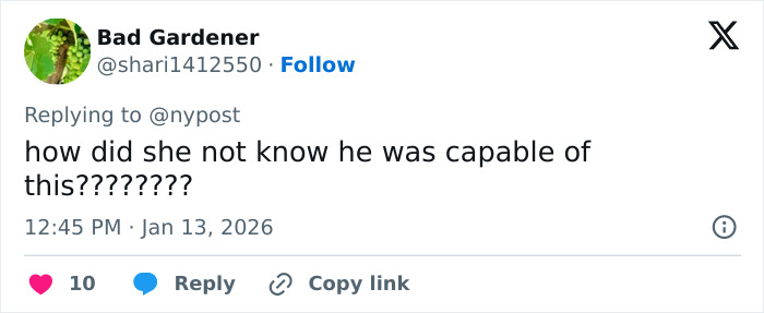 Social media post reacting to US Marshals joining manhunt for West Wing star Timothy Busfield accused of crimes.