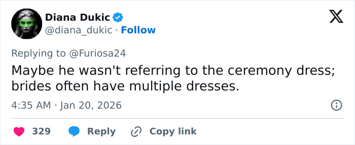 Screenshot of a social media reply discussing Brooklyn Beckham's biting accusations against parents and fan contradictions.