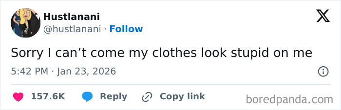 Screenshot of a humorous tweet illustrating one of the internet moments that got way too funny this January.