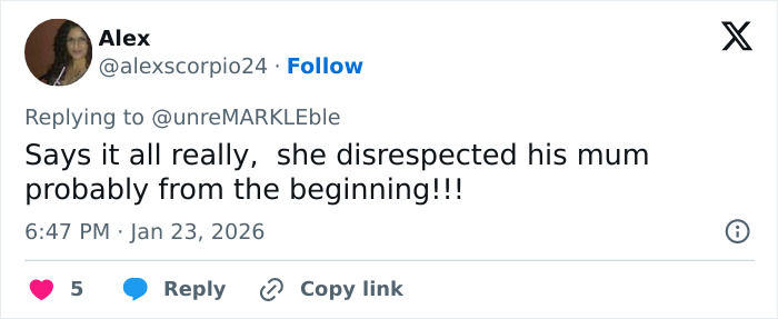 Social media comment highlighting tension in the Victoria Beckham and Nicola Peltz feud going viral online. Social media comment highlighting tension in the Victoria Beckham and Nicola Peltz feud going viral online.