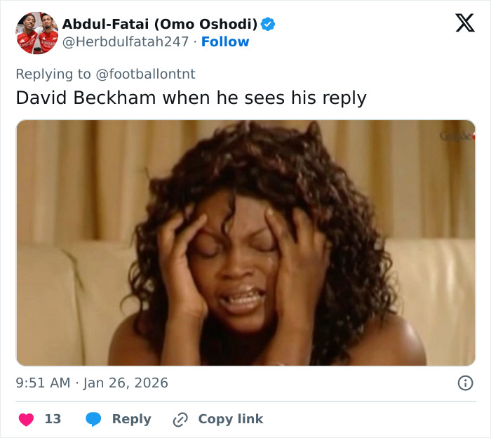 Woman with curly hair holding head in frustration, illustrating reaction to David Beckham family rift crisis. Woman with curly hair holding head in frustration, illustrating reaction to David Beckham family rift crisis.