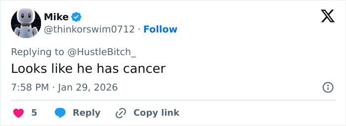 User comment on social media expressing concern over extremely skinny look of Ryan Seacrest’s face trending in Hollywood. User comment on social media expressing concern over extremely skinny look of Ryan Seacrest’s face trending in Hollywood.