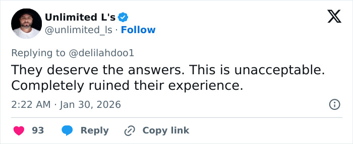 Twitter post expressing outrage over fertility clinic mix-up that led parents to receive another couple’s child. Twitter post expressing outrage over fertility clinic mix-up that led parents to receive another couple’s child.