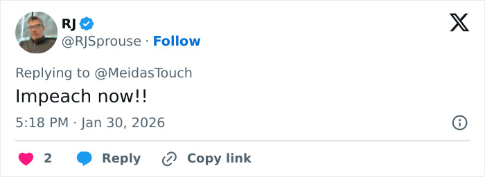 Screenshot of a social media post reacting to new files about Epstein victim claims involving Trump. Screenshot of a social media post reacting to new files about Epstein victim claims involving Trump.