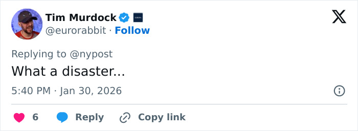 Tweet by Tim Murdock reacting to a fertility clinic mix-up that led parents to deliver another couple’s child.