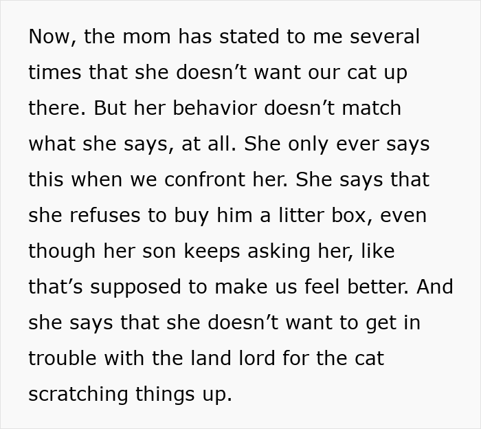 Neighbor 'adopting' cat causing it to disappear for days as owner confronts unusual behavior and litter box refusal.