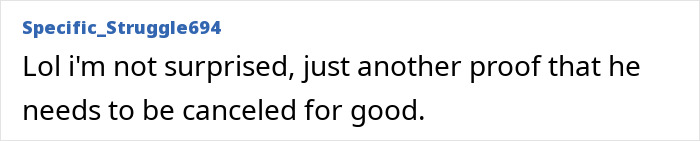 Comment criticizing Timothée Chalamet's tone deaf message, calling for him to be canceled for good. Comment criticizing Timothée Chalamet's tone deaf message, calling for him to be canceled for good.