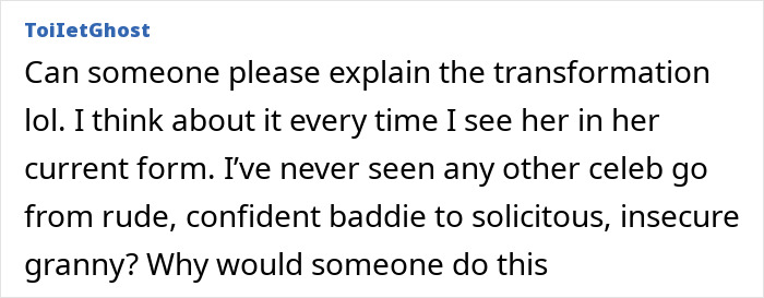 Fan expressing disbelief over Ariana Grande's transformation and commenting on her changing appearance in new photos Fan expressing disbelief over Ariana Grande's transformation and commenting on her changing appearance in new photos
