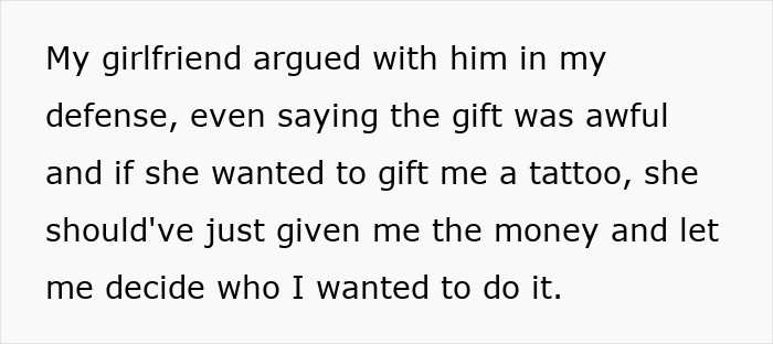 “Ultimate Narcissist”: Woman Gives $100 Off A Tattoo Made By Her As Gift, Mad As SIL Won’t Use It “Ultimate Narcissist”: Woman Gives $100 Off A Tattoo Made By Her As Gift, Mad As SIL Won’t Use It