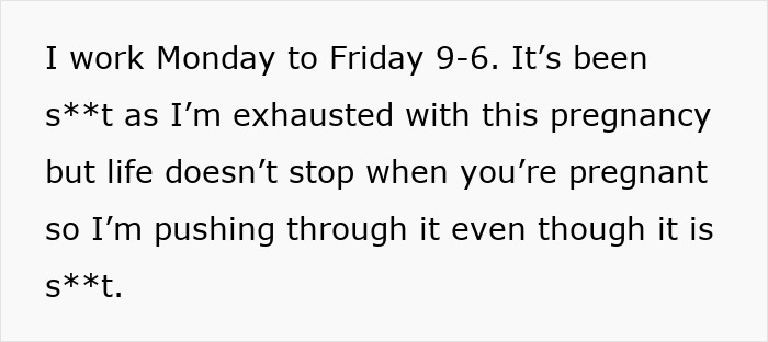 Pregnant partner exhausted and working hard despite pregnancy cravings and challenges in a stressful daily routine. Pregnant partner exhausted and working hard despite pregnancy cravings and challenges in a stressful daily routine.