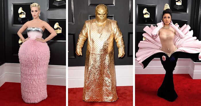 “The More You Stare, The More You Laugh”: 30 Grammys Looks That Sent The Internet Into A Spiral