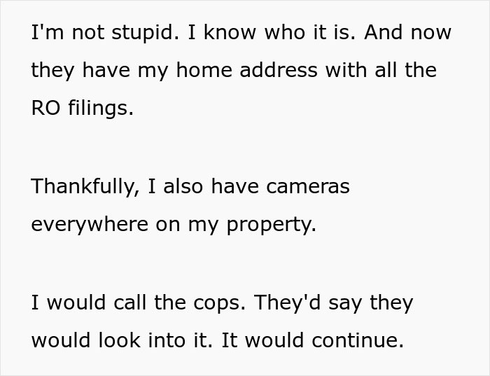 Text excerpt about a woman sharing a crazy story about her hair stylist and finding a weird shrine related to her hair.