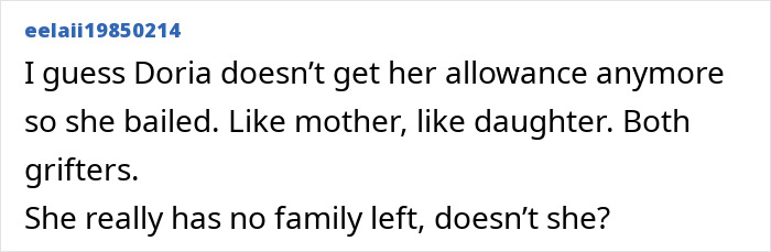 Text comment about Meghan Markle’s alleged rift with mom Doria, sparking wild theories online discussion. Text comment about Meghan Markle’s alleged rift with mom Doria, sparking wild theories online discussion.