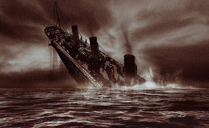 Navio afundando à noite com a tripulação sinalizando SOS, ilustrando como um código simples mudou as missões de resgate para sempre. Navio afundando à noite com a tripulação sinalizando SOS, ilustrando como um código simples mudou as missões de resgate para sempre.