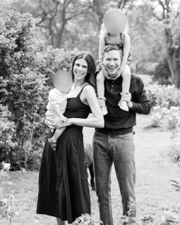 Family portrait of Ohio dentist and wife with children in a garden, related to ex FBI agent suggesting possible motive in homicide. Family portrait of Ohio dentist and wife with children in a garden, related to ex FBI agent suggesting possible motive in homicide.