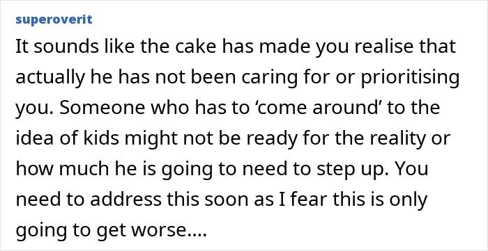 Comment about man eating pregnant partner’s craving treat, highlighting relationship doubts and his wild excuse reaction. Comment about man eating pregnant partner’s craving treat, highlighting relationship doubts and his wild excuse reaction.
