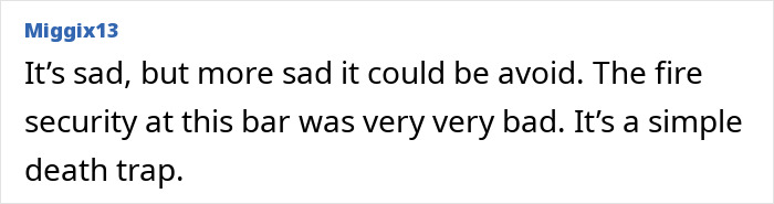 User comment about fire safety issues at Swiss resort involved in horrific blaze that claimed nearly 50 lives. User comment about fire safety issues at Swiss resort involved in horrific blaze that claimed nearly 50 lives.