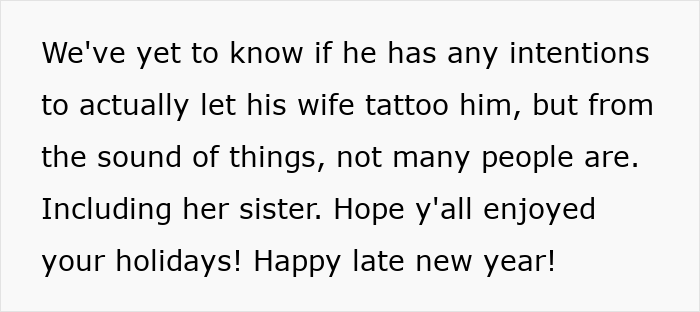 &ldquo;Ultimate Narcissist&rdquo;: Woman Gives $100 Off A Tattoo Made By Her As Gift, Mad As SIL Won&rsquo;t Use It