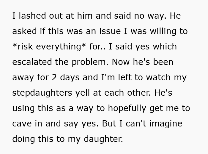 Woman Stands Firm After Hubs Demands Bedroom Swap To Fix His Daughters’ Constant Fighting Woman Stands Firm After Hubs Demands Bedroom Swap To Fix His Daughters’ Constant Fighting