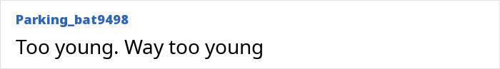 Text post reading: Too young. Way too young, referencing a horrifying new twist in case of Tommy Lee Jones's daughter found in a ritzy San Francisco hotel.