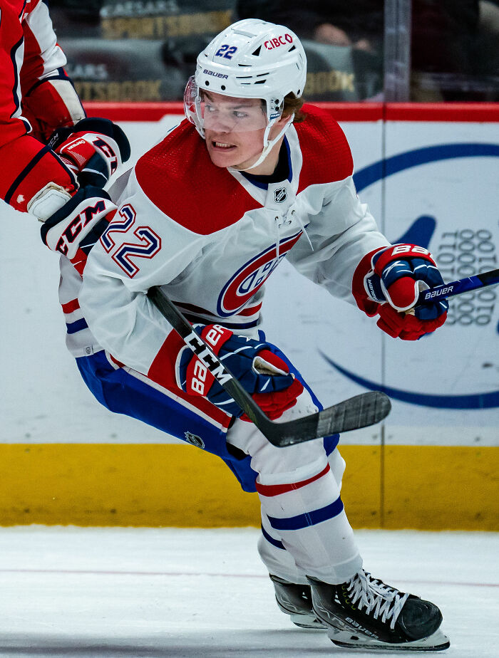 Ice Hockey Player Cole Caufield, 25