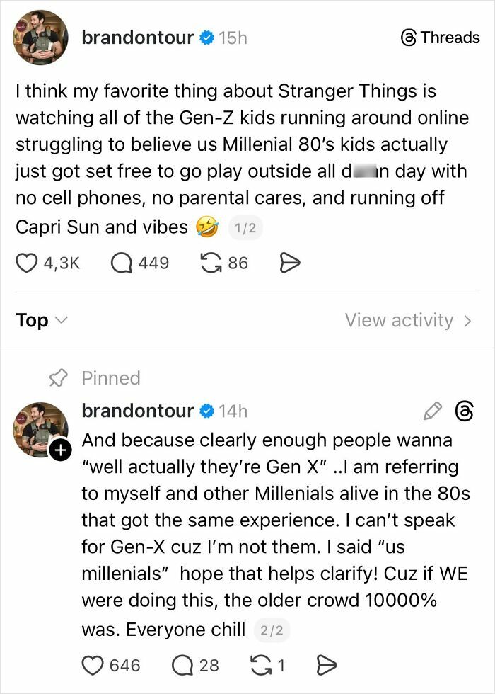 Social media posts discussing fans' reactions to the stupidest ending of Stranger Things after 10 years.