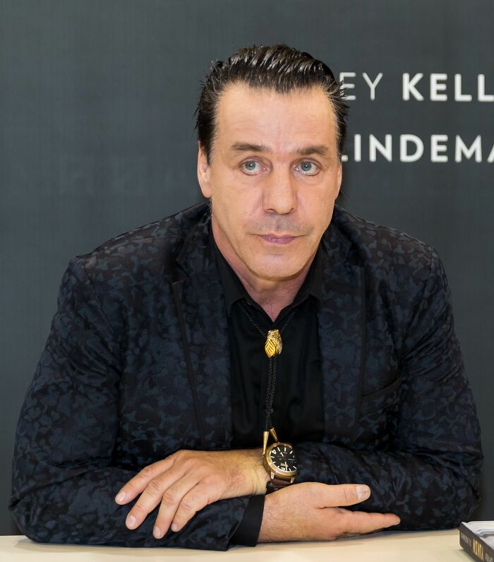 Singer and Songwriter Till Lindemann, 63