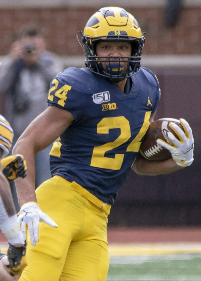 Football Player Zach Charbonnet, 25