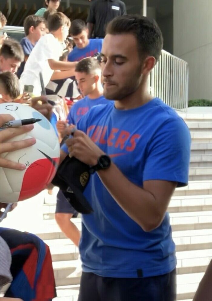 Footballer Eric García, 25