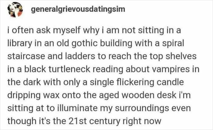 Text post reflecting feminist thought questioning traditional roles, featured among feminist posts calling out the patriarchy.