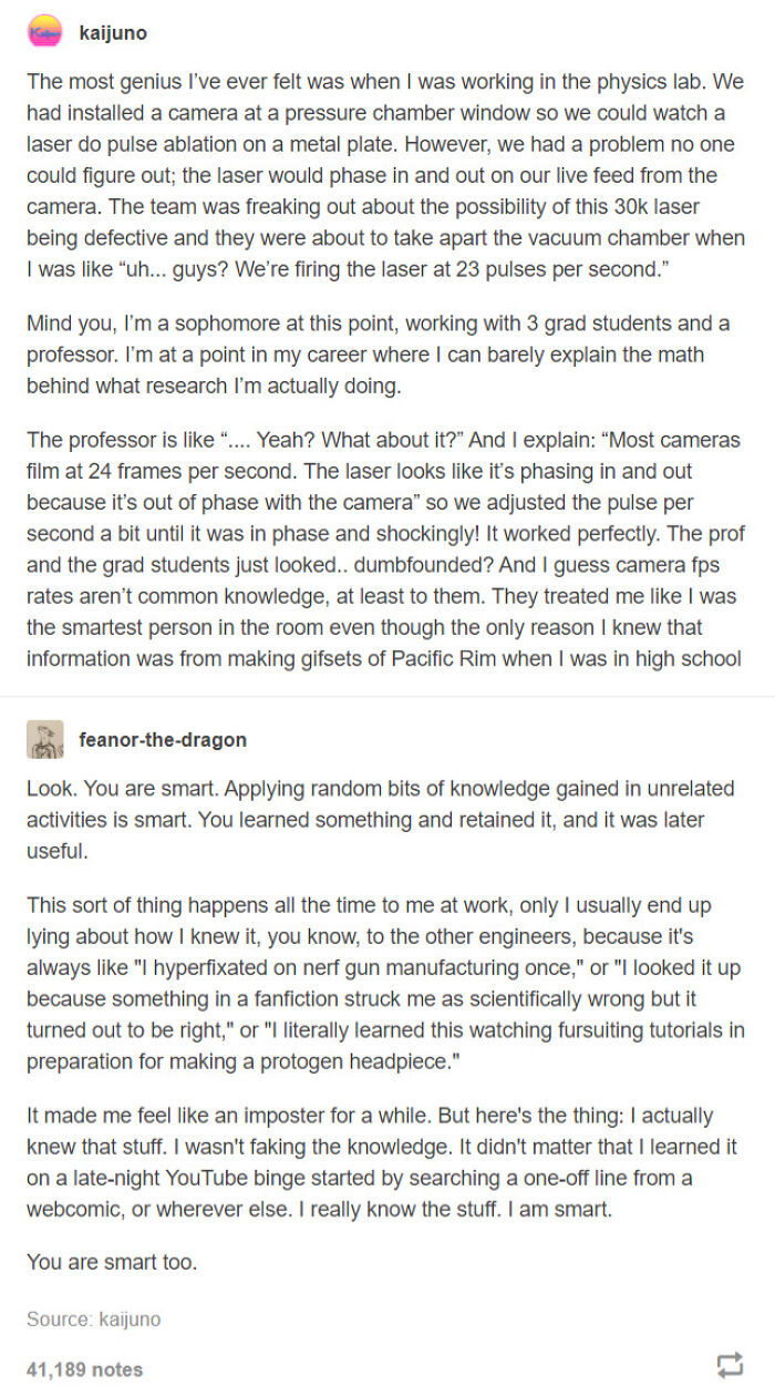 Screenshot of a Tumblr post illustrating life with a spicy, neurodivergent brain through shared personal experiences and insights.