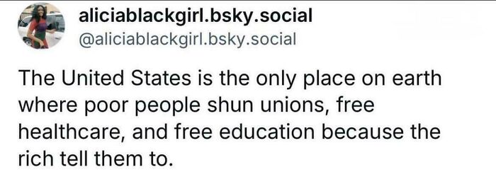 Tweet on social commentary highlighting social issues in the world we’re living in with a critical and direct tone.