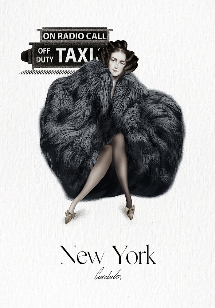 New York - Glamour And The Famous Yellow Taxi
