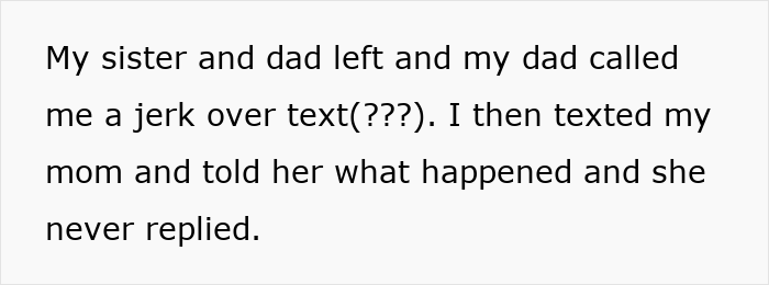 Text message describing family conflict involving mom's neglect of her 2-year-old leading to CPS involvement.